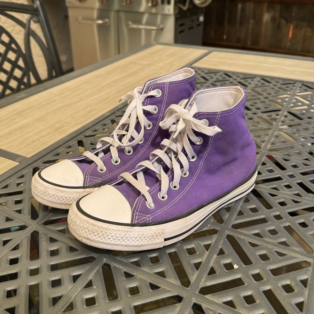 Purple Converse